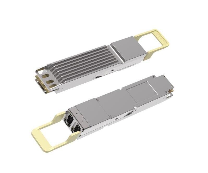 OSFP-O-2x400G-DR4 Fiberworks AS  OSFP Finned, 800G 2xDR4, 2x400Gbps, 500m 1310nm, 3dB, SM, 2x MPO8/12