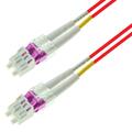 Snor MM DPX LC/PC-LC/PC 5 m 50/OM4 BIF 2x &#248;2mm R&#248;d (Pantone 179C)