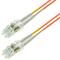 P-OM4-D2R-LCP-LCP-05 Fiberworks AS  Snor MM DPX LC/PC-LC/PC 5 m 50/OM4 BIF 2x ø2mm Rød (Pantone 179C)