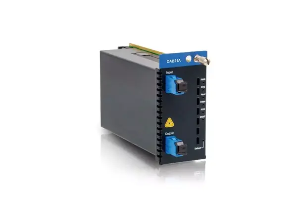 CTC Single Channel EDFA Booster +21dBm, 15-25 dB gain, 2 slots 