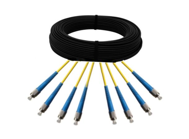 Preterm G4 SM SUPRA ST/UPC-ST/UPC 25 m 9/OS2 G.657.A2  Dca, ø2,0mm haler 0,5 m 