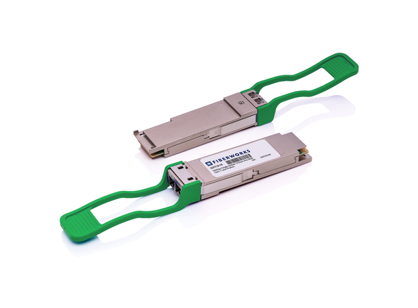 QSFP56, 200GBASE-FR4, 4x50Gbps, 2km 1310nm, 4dB, SM, LC, Fiberworks 