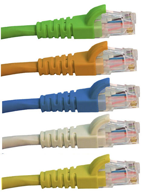 P-CAT6-S5S-UTP-02   Snor Cat.6 U/UTP sort 2 m AWG 24/7, &quot;Snag-less&quot; LSZH