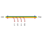 F-CCOADM-4DC3541-O9L Fiberworks AS  Fiberworks compact 4 ch. CWDM OADM 1351-1411, 900µm pigtails with LC/UPC