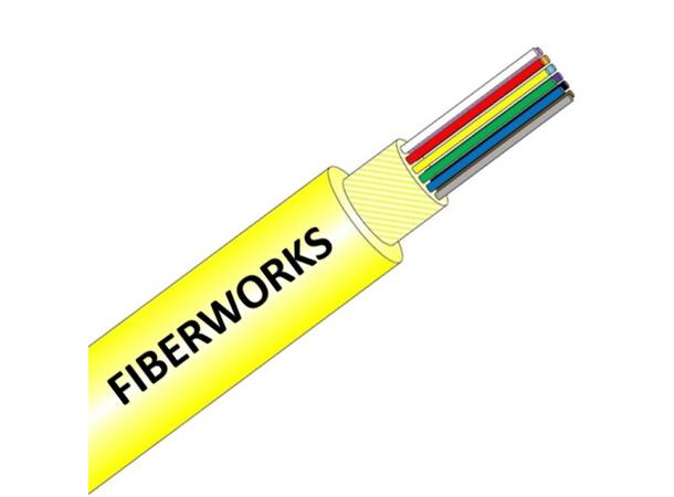 G4 AXAI-I/O-W SM inne-/utendørs kabel 9/OS2 G.657.A1, 2 km trommel, CPR: Dca 