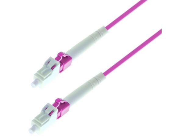 Snor MM SPX LC/PC-LC/PC 1,5 m 50/OM3 BIF ø2mm Aqua 