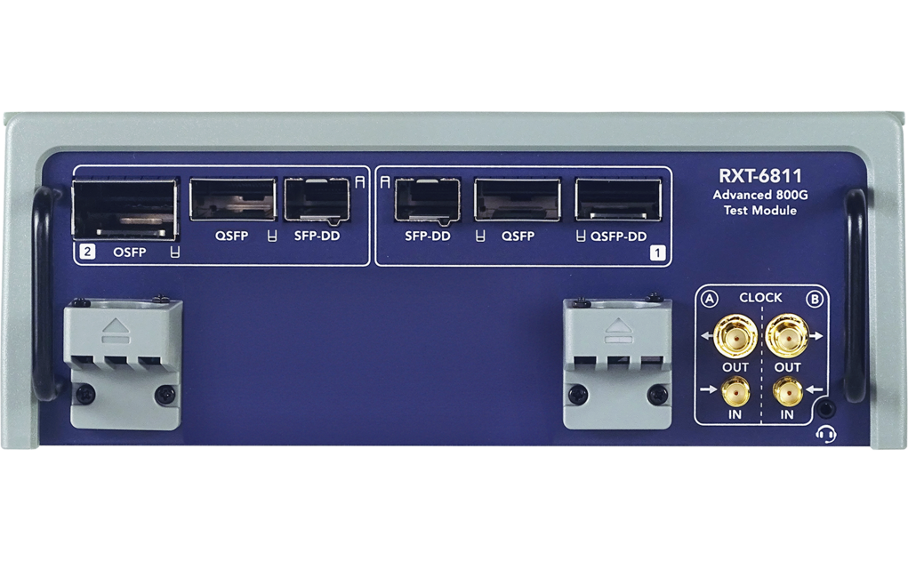 VX-RXT-6811-800G VeEX RXT-6811-800G VeEX RXT-6811 Dual 800G Advanced Multi-service Test Module