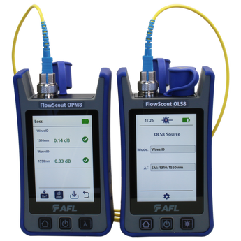 TM-AFL-SLP8-07-BAS AFL SLP8-07-BAS AFL FlowScout OLS8/OPM8 OLTS FTTX Basic kit, SM 1310/1490/1550nm