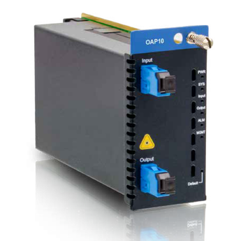 CTC-FRM220-OAP10 CTC Union FRM220-OAP10 CTC Single Channel EDFA Preamp +10dBm,15-25 dB gain, 2 slots