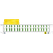 P20-144MS-LCA-LCA-24 Fiberworks AS  Panel preterm 2U G144 QXAI LCA-LCA 24 m LC/APC i 2U (FP20) panel, LC/APC ende B