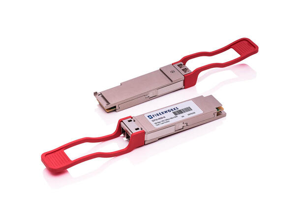 QSFP28, 100GBASE 4WDM, 4x25.8 Gbps, 40km 1310nm, 18dB, SM, LC, Coriant 