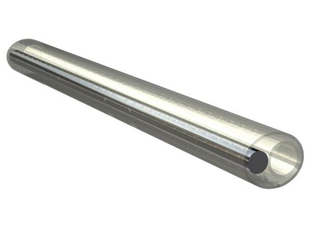 Skjøtehylser single fiber, 100-pack Transparent 