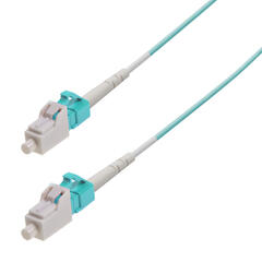 Snor MM SPX LC/PC-LC/PC xx m 50/OM3 BIF ø2mm Aqua