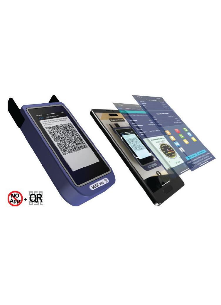 VX-WX90-SA VeEX Z05-09-001P WX90 - WiFi6/6eTest Toolkit (WTT) WiFi Scan, Spektrum analysator