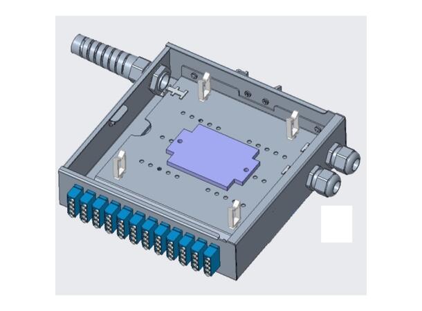 DIN/Veggboks Ultra 24/48F For montering på vegg eller DIN skinne 
