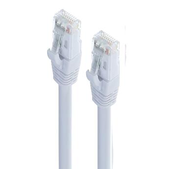 P-CAT6-S5W-UTP-xx   Snor Cat.6 U/UTP Hvit xx m AWG 24/7, "Snag-less" LSZH