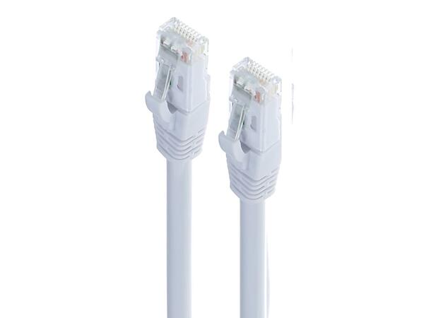 Snor Cat.6 U/UTP Hvit xx m AWG 24/7, "Snag-less" LSZH 