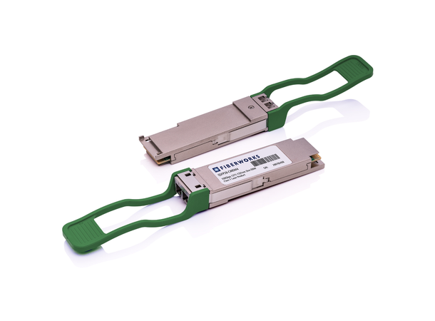 OSFP Flat RHS, 400G FR4, 4x100Gbps, 2km 1310nm, 4dB, SM, LC 