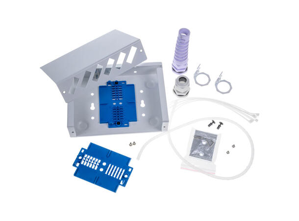 Preterm DIN Box Mini 24F QXAI LCU-PIG LC/UPC in box, open in end B, L=15 m 