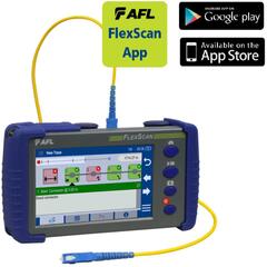 AFL FS300-323 PON HDR OTDR, mikroskop 1310/1550/1625nm, WF/BT, SC/APC Pro kit
