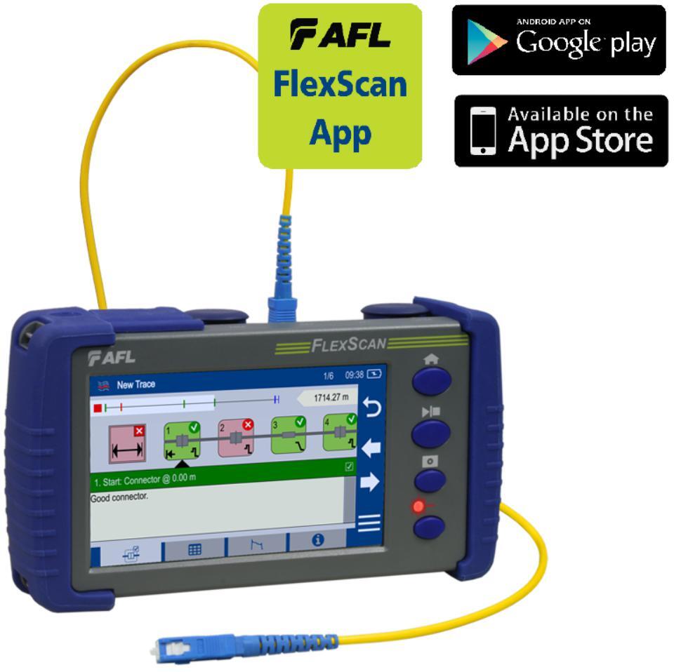FS300-323-PRO-P2-W1 AFL FS300-323-PRO-P2-W1 AFL FS300-323 PON HDR OTDR, mikroskop 1310/1550/1625nm, WF/BT, SC/APC Pro kit