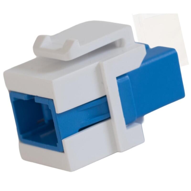 ADA-SCUSZR02/FL-KS Fiberworks AS  Adapter keystone SM SC-SPX Blue Zr. sleeve