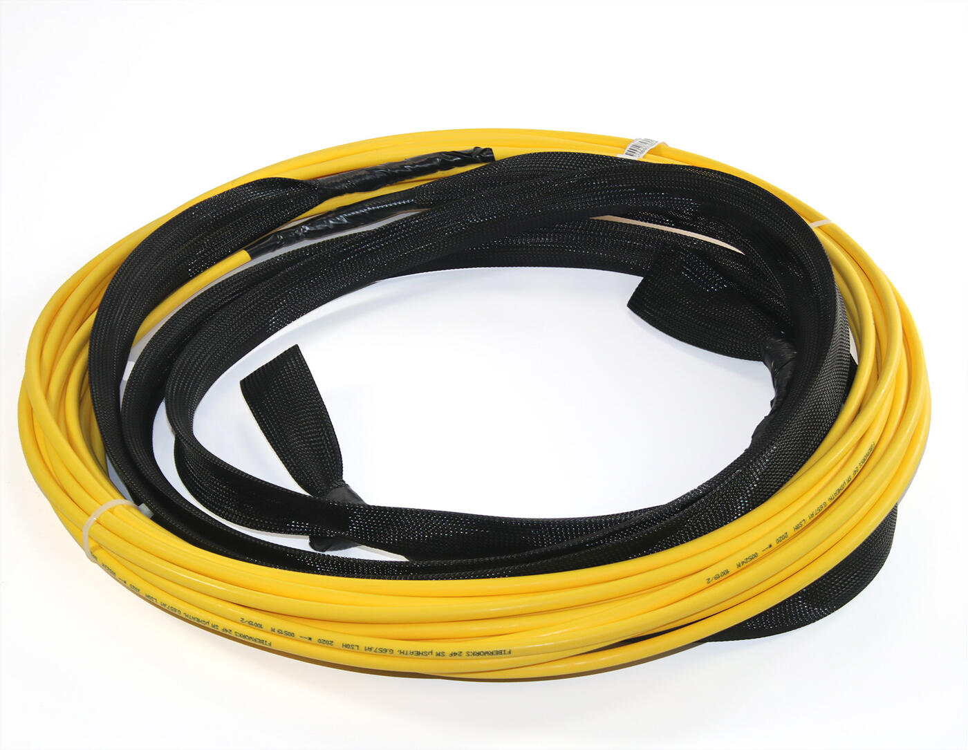 PK-Y12TA-LCU-PIG-080 Fiberworks AS  Preterm SM AXAI G12 LC/UPC-Åpen, 80 m 9/OS2 G.657.A1, ø2,0mm haler L= 60cm