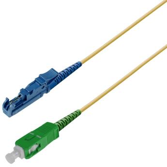 P-7A2-S2Y-E2U-SCA-07 Fiberworks AS  Snor SM SPX E2000/UPC-SC/APC 7 m 9/OS2 G.657.A2 ø2mm Gul