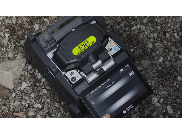 Sumitomo T-56C+ skjøtemaskin m/ NanoTune med batteri, kutter og verktøy 