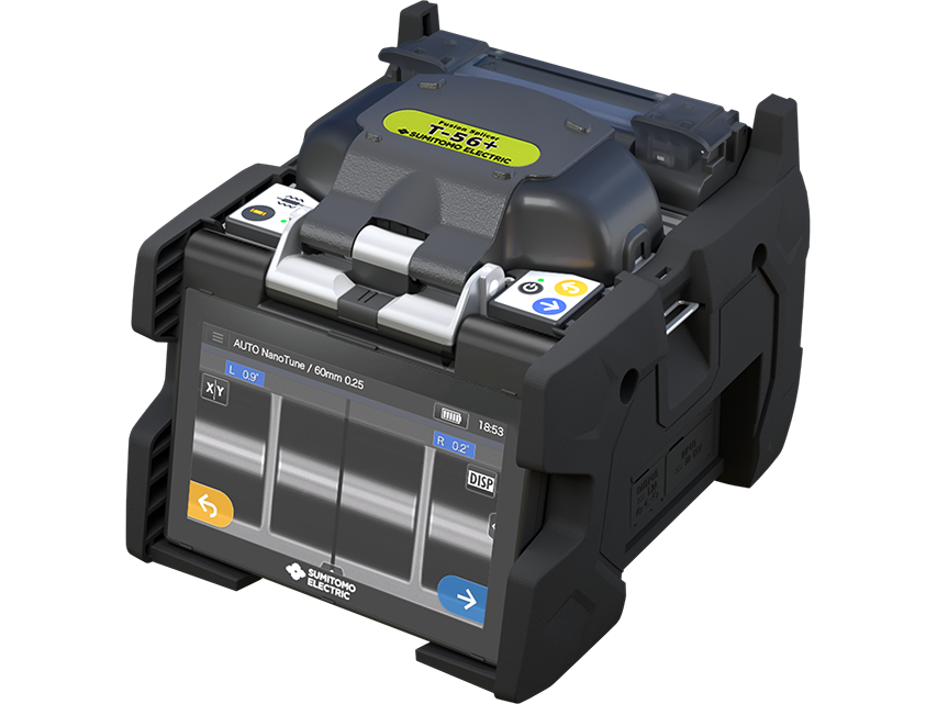 SUM-T-56C+-kit1 Sumitomo Electric  Sumitomo T-56+ skj&#248;temaskin m/ NanoTune med batteri, kutter og verkt&#248;y