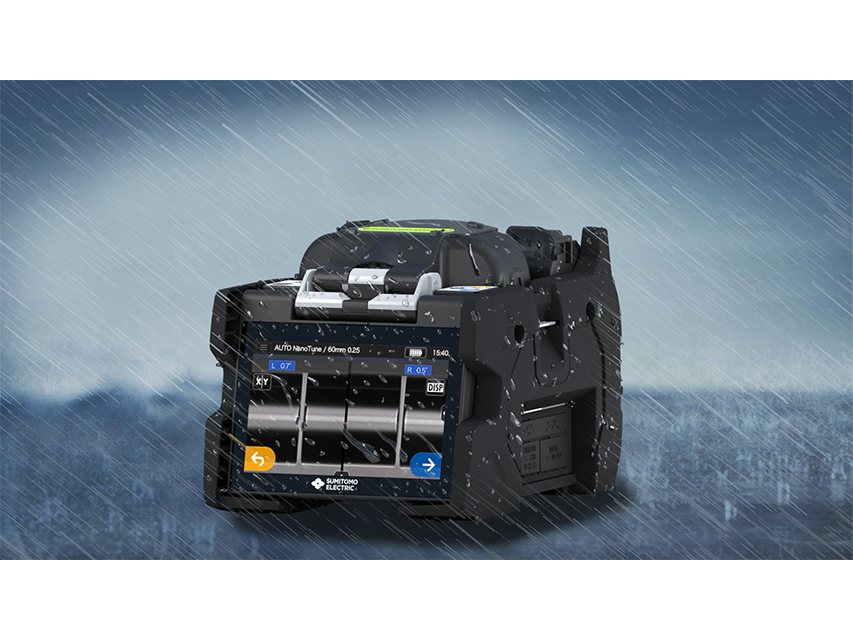 SUM-T-56+-kit1 Sumitomo Electric  Sumitomo T-56+ skjøtemaskin m/ NanoTune med batteri, kutter og verktøy