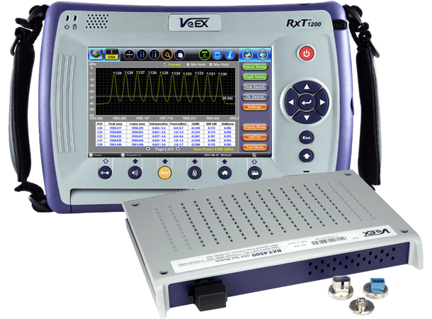 VeEX RXT-4510 Optisk Spektrum Analysator Fullband CWDM og Highres C-band 