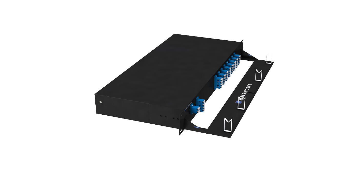 F-D2MUX-16+1-2151MLU Fiberworks AS  Fiberworks 16+1 ch. 800G DWDM Mux+Demux ITU ch. 21-51, 200 GHz, 1310 WB &amp; Mon.
