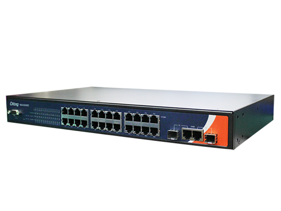 ORING-RES-9242GC ORing Industrial Networking Corp. RES-9242GC ORing GigE 24x FE RJ45 + 4x 1G SFP/RJ45 Rackmount Switch, Single AC Power