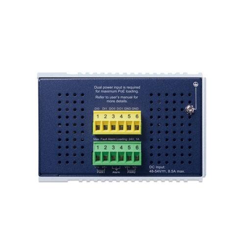 PLN-IGS-6325-8UP2S2X PLANET IGS-6325-8UP2S2X PLANET 8x 1G PoE++, 2x10G SFP+, 2x1G SFP Managed L3 Industrial Switch, DIN
