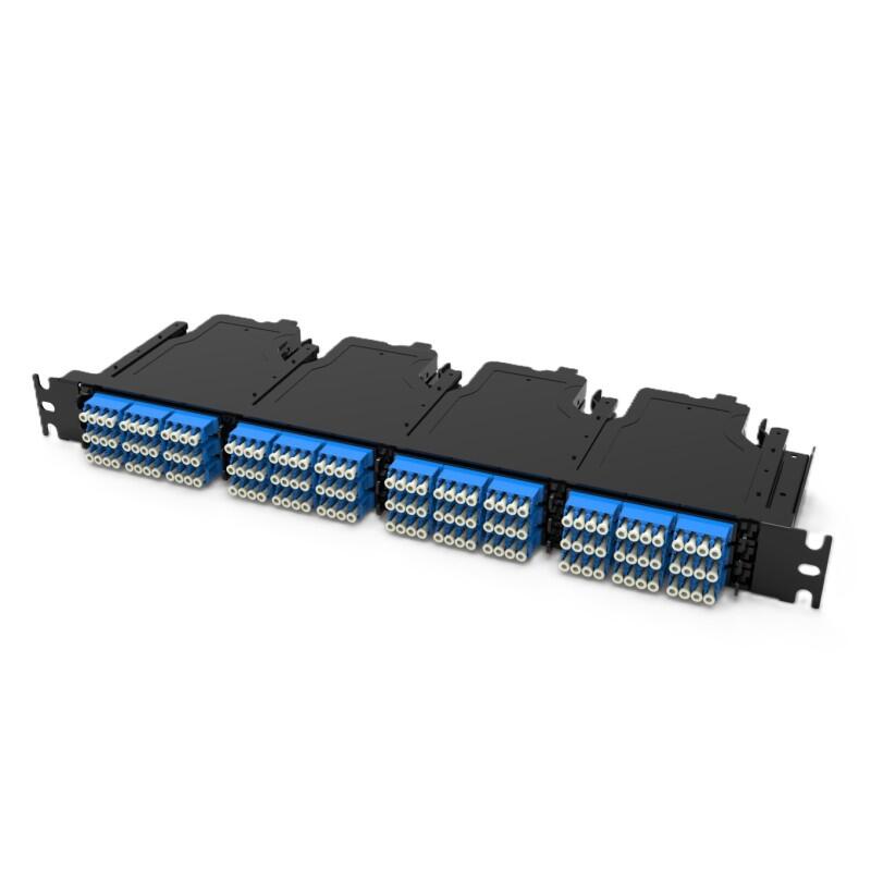 MPB6-S-P-1U Fiberworks AS  Panel MPB6-S for 12x MPB6 B90 Moduler 19&quot; 1U