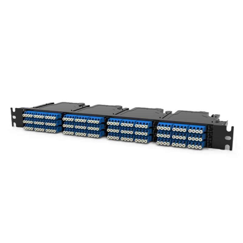 MPB6-S-P-1U Fiberworks AS  Panel MPB6-S for 12x MPB6 B90 Moduler 19&quot; 1U
