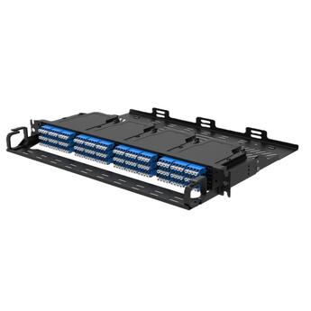 MPB6-S-P-1U Fiberworks AS  Panel MPB6-S for 12x MPB6 B90 Moduler 19&quot; 1U