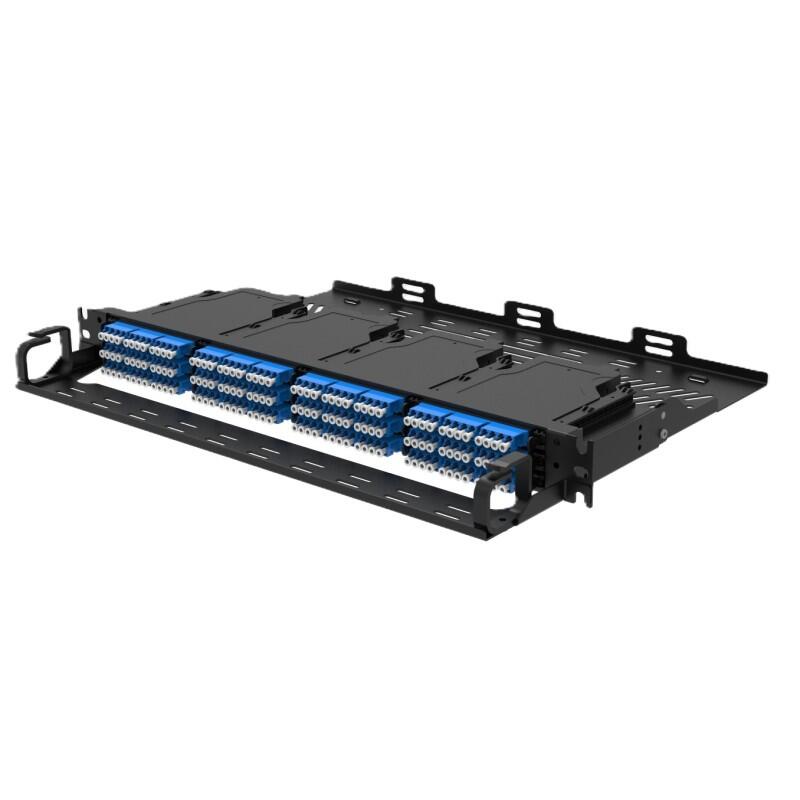 MPB6-S-P-1U Fiberworks AS  Panel MPB6-S for 12x MPB6 B90 Moduler 19&quot; 1U