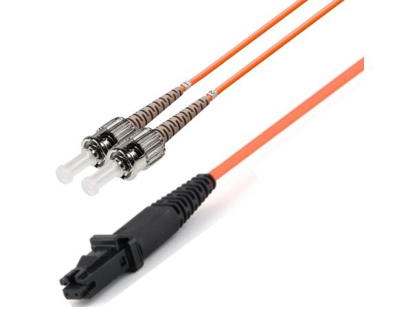 Snor MM DPX ST/PC-MTRJ(f)/PC 2 m 62,5/OM1 2x ø2mm Oransje (MTRJ Hunn) 