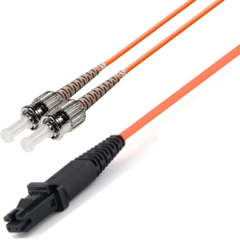 P-MM6-D2O-STP-MTJ-02 Fiberworks AS  Snor MM DPX ST/PC-MTRJ(f)/PC 2 m 62,5/OM1 2x ø2mm Oransje (MTRJ Hunn)
