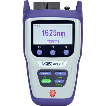 VX-FX83-LS-356 VeEX Z06-99-170P VeEX FX83 OLS lyskilde tre bølgelengder SM 1310/1550/1625nm, SC UPC