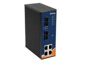 ORING-IES-2042FX-SSC ORing Industrial Networking Corp. IES-2042FX-SS-SC ORing FastE 4x 10/100TX + 2x 100FX (SC) Lite-managed switch, Singlemode 30 km