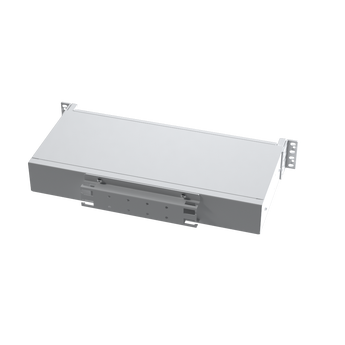 SP-FP15-KIT2-LCU-12 Fiberworks AS  Panel 1,5U med 12 LC/UPC fiberhaler 3 LC-QUAD adapter, installasjonsett