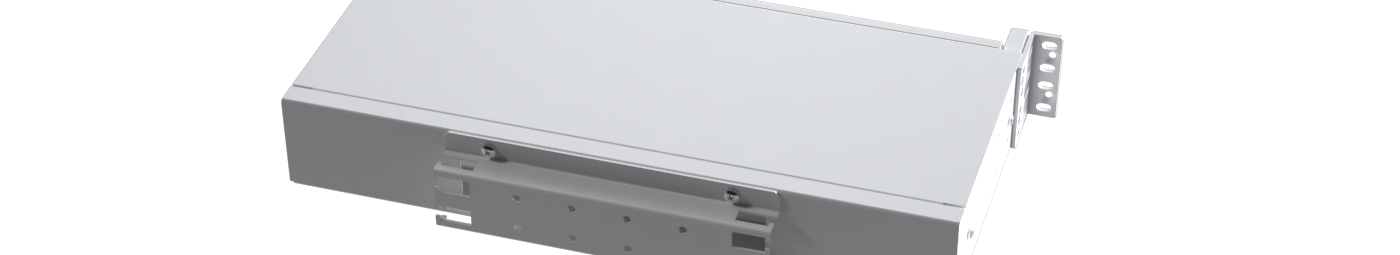 SP-FP15-KIT2-LCU-12 Fiberworks AS  Panel 1,5U med 12 LC/UPC fiberhaler 3 LC-QUAD adapter, installasjonsett