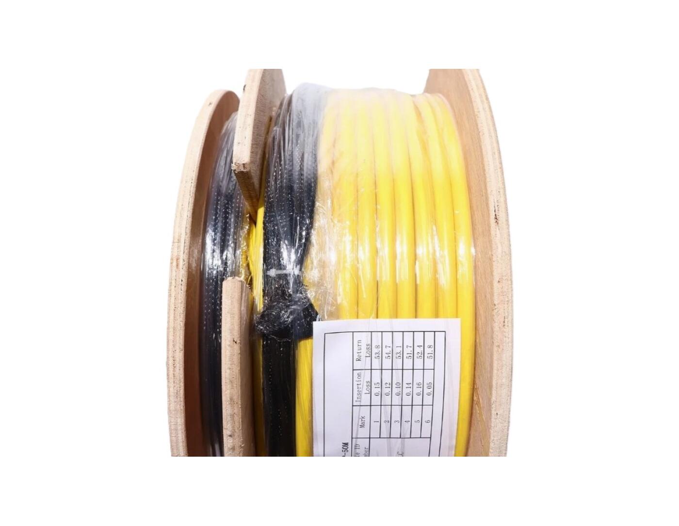 PK-Y12TB-LCU-SCU-023 Fiberworks AS  Preterm SM G12 AXAI LC/UPC-SC/UPC, 23 m 9/OS2 G.657.A1, 900µm haler L=1,8/1,8 m