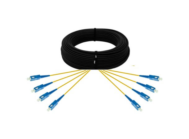 Preterm SM G4 SUPRA SC/UPC-SC/UPC xx m 9/OS2 G.657.A2  Dca, ø2,0mm haler 0,5 m 