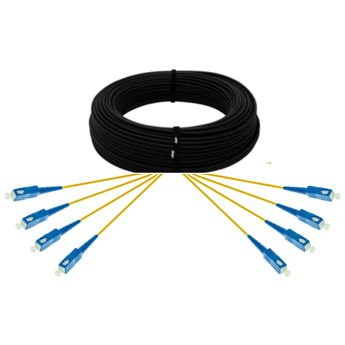PK-S04TB-SCU-SCU-xx Fiberworks AS  Preterm SM G4 SUPRA SC/UPC-SC/UPC xx m 9/OS2 G.657.A2  Dca, &#248;2,0mm haler 0,5 m