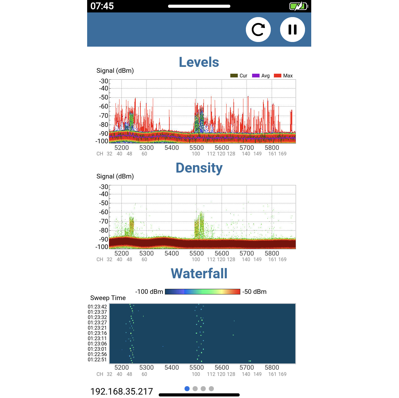 VX-WX90 VeEX  WX90 - Wi-Fi 7 Expert Test Toolkit WiFi Scan, Spektrum analysator