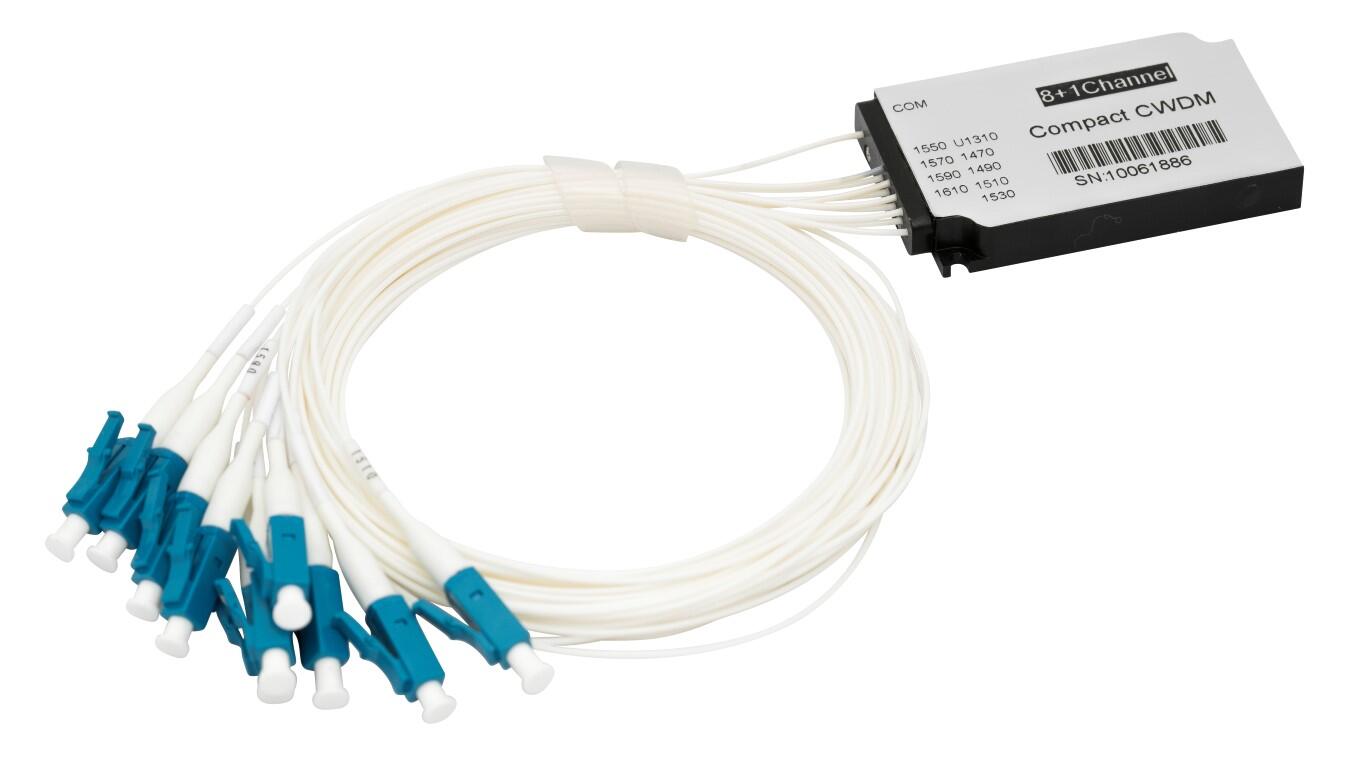 F-CCMUX-4+1-5157-O9L Fiberworks AS  Fiberworks compact 4+1 CWDM Mux/Demux 1511-1571 + 1310WB, 900&#181;m with LC/UPC